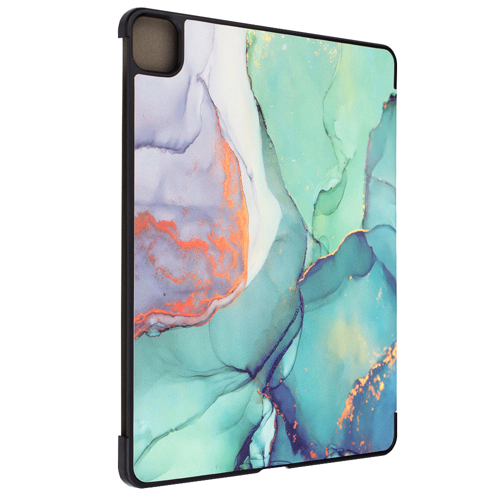Калъф за Apple iPad Air 13 (2026) / Air 13 (2025) / Air 13 (2024), Techsuit, FoldPro Green Time, Многоцветен