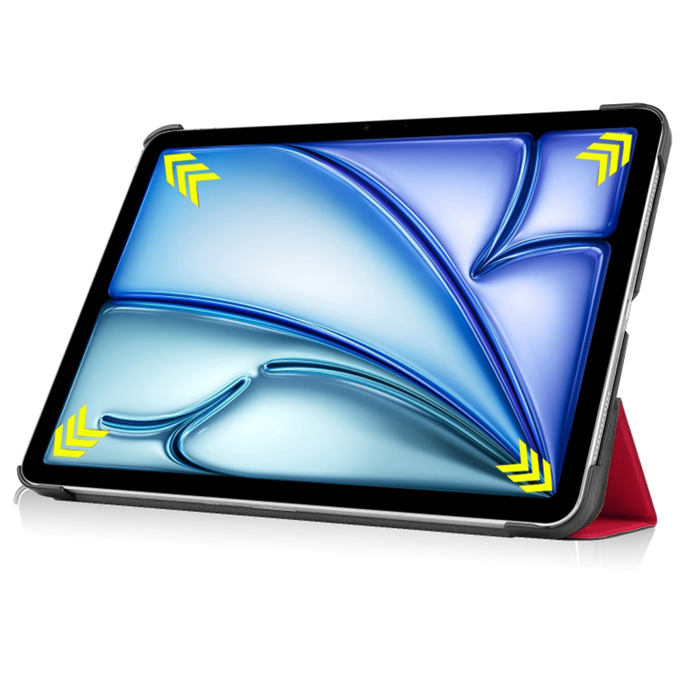 Калъф за Apple iPad Air 13 (2026) / Air 13 (2025) / Air 13 (2024), Techsuit, FoldPro, Червен