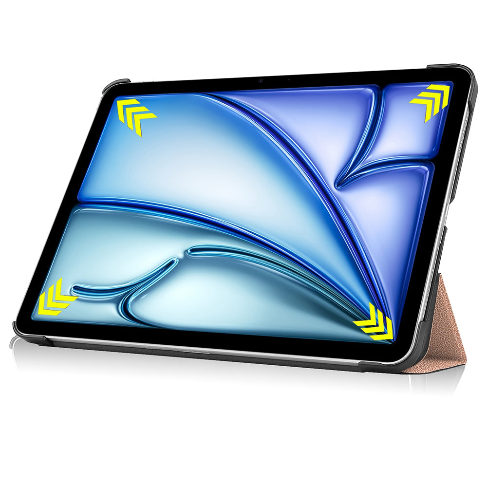 Калъф за Apple iPad Air 13 (2026) / Air 13 (2025) / Air 13 (2024), Techsuit, FoldPro, Розов