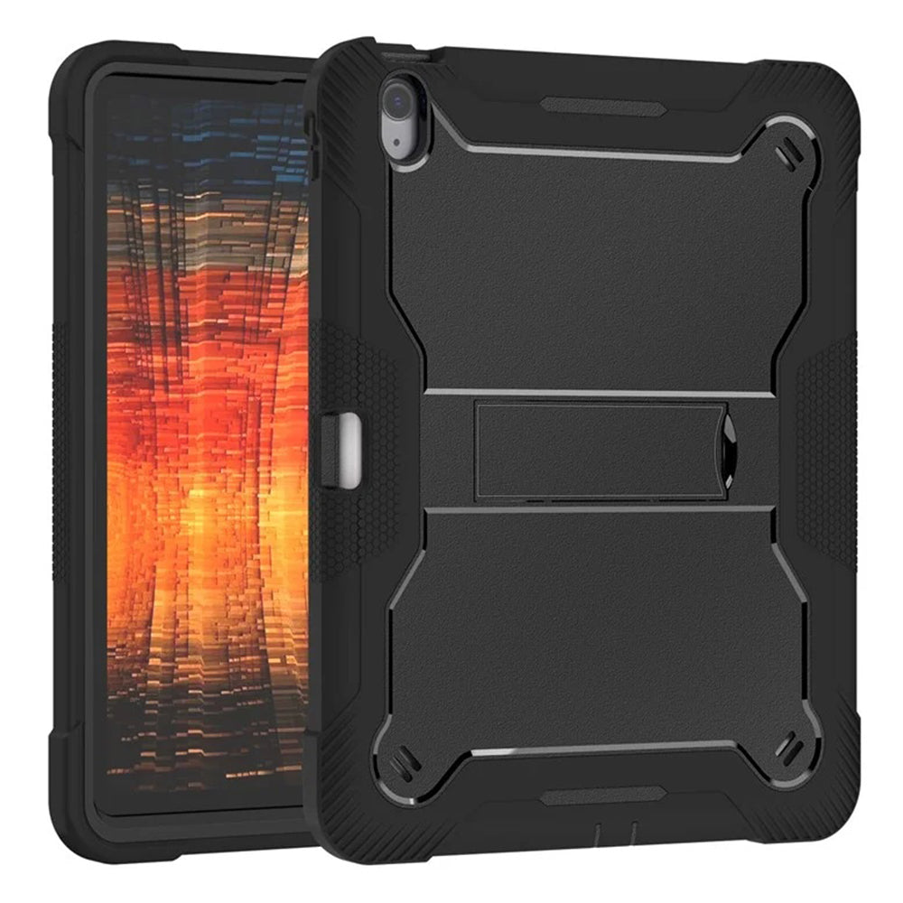 Калъф за Apple iPad Air 13 (2026) / Air 13 (2025) / Air 13 (2024), Techsuit, Rugged TabShell, Черен