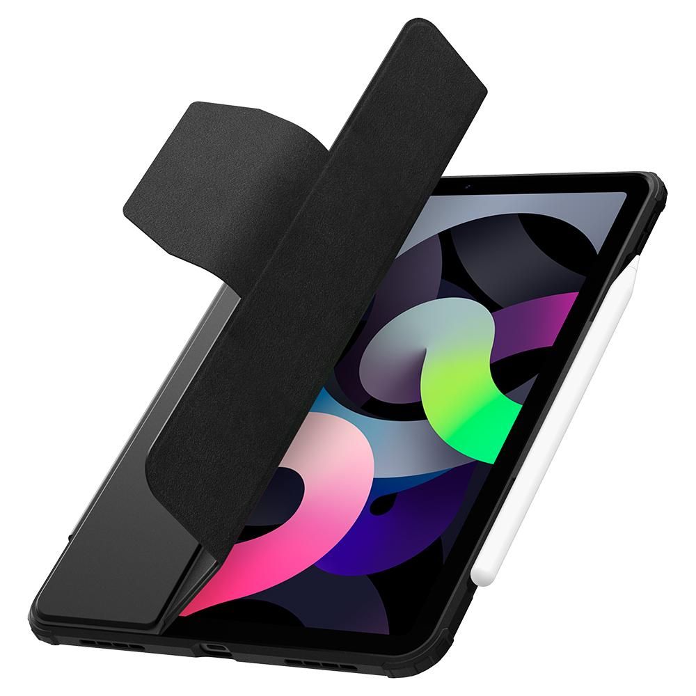 Калъф за Apple iPad Air (2022) / Air (2020), Spigen, Ultra Hybrid Pro, Черен