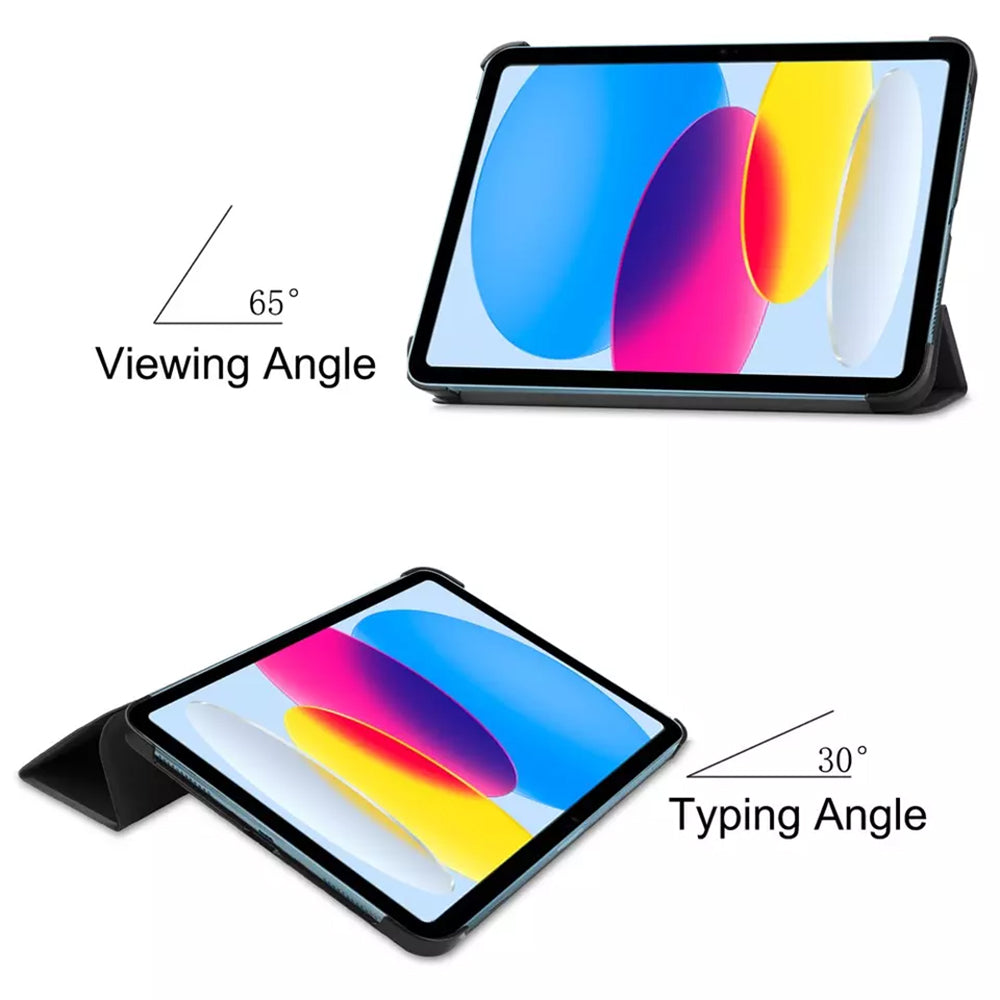 Калъф за Apple iPad Air (2022) / Air (2020), Techsuit, FoldPro, Черен