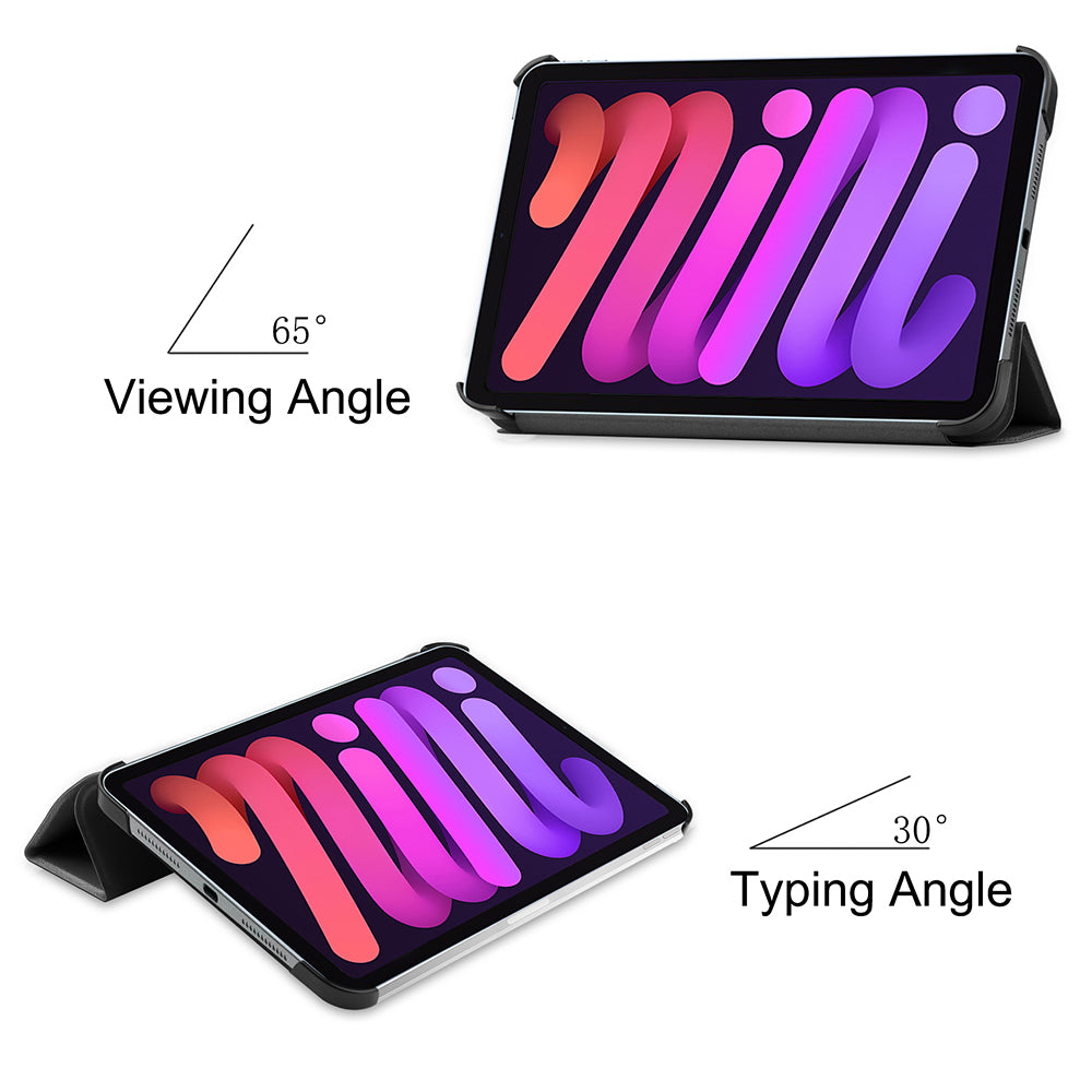 Калъф за Apple iPad mini (2024) / mini (2021), Techsuit, FoldPro, Черен