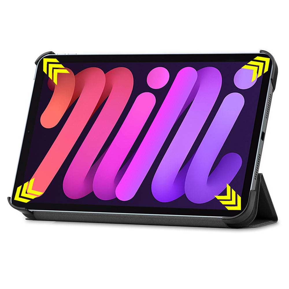 Калъф за Apple iPad mini (2024) / mini (2021), Techsuit, FoldPro, Черен