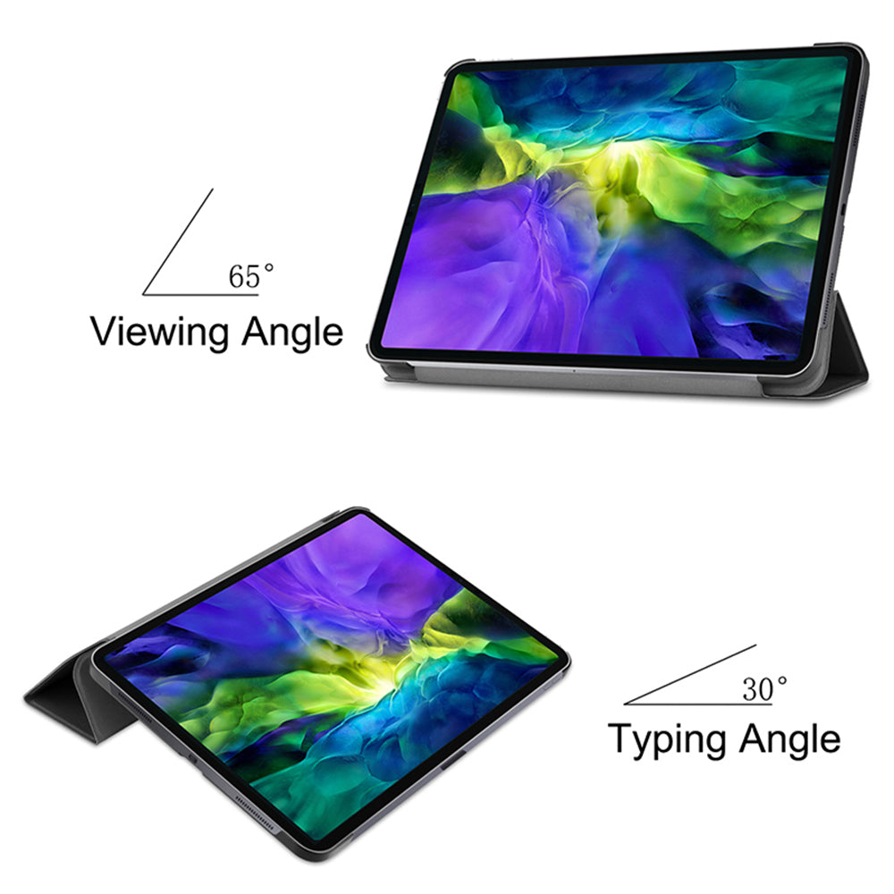 Калъф за Apple iPad Pro 11 (2022) / Pro 11 (2021) / Pro 11 (2020) / Pro 11 (2018), Techsuit, FoldPro, Черен