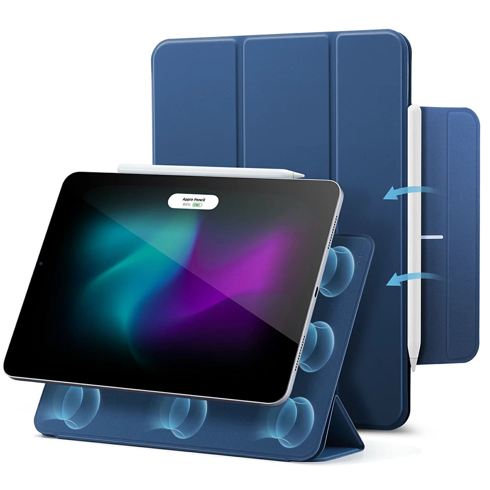 Калъф за Apple iPad Pro 11 (2024), ESR, Rebound, Тъмносин