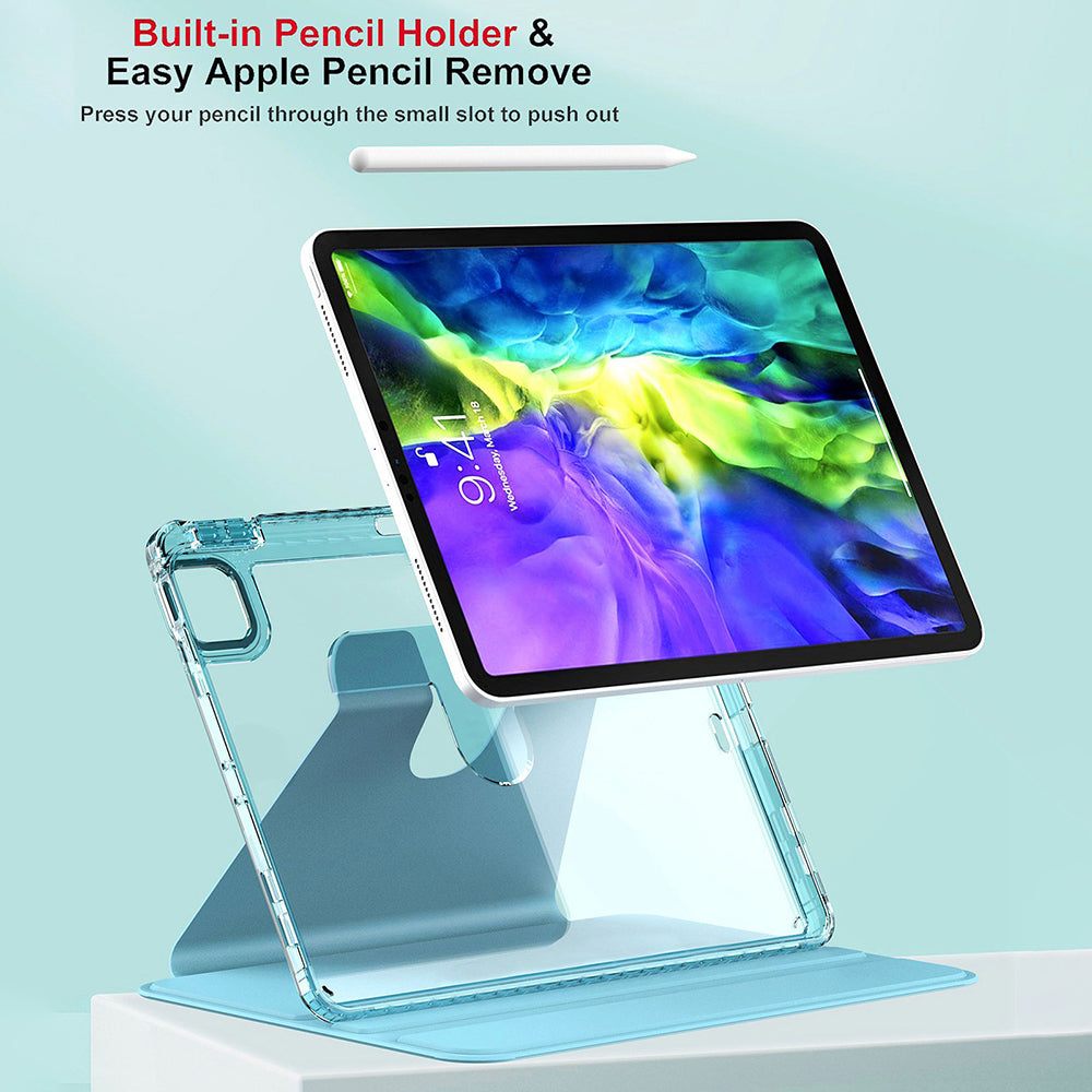 Калъф за Apple iPad Pro 11 (2024), Techsuit, Crystal Vision, Черен