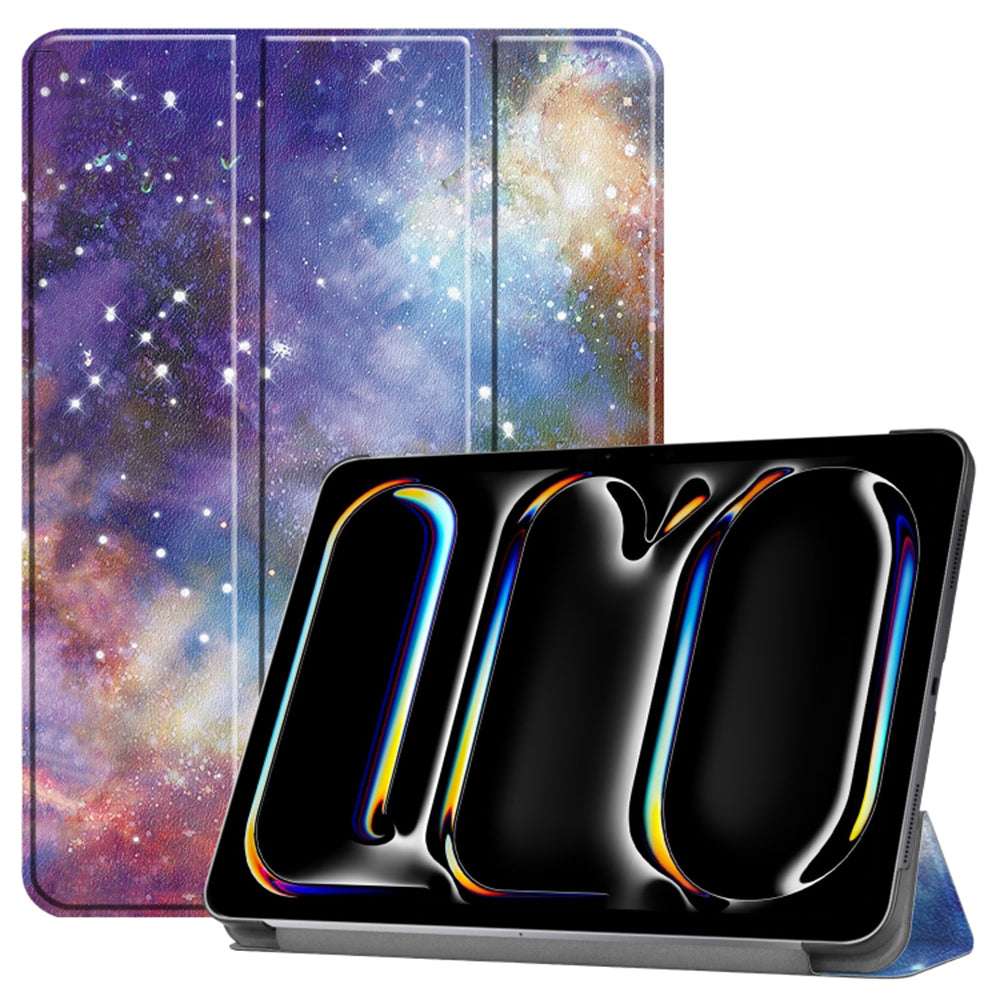 Калъф за Apple iPad Pro 11 (2024), Techsuit, FoldPro Galaxy, Многоцветен