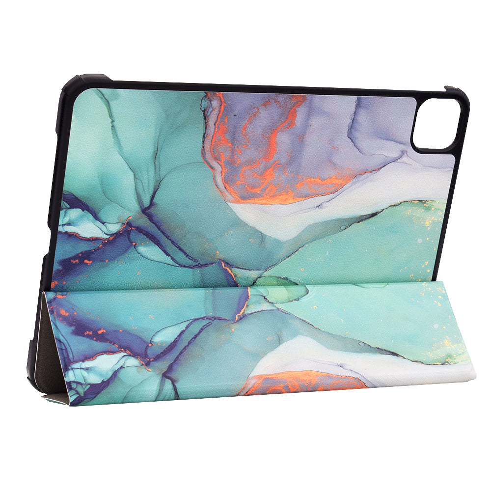 Калъф за Apple iPad Pro 11 (2024), Techsuit, FoldPro Green Time, Многоцветен