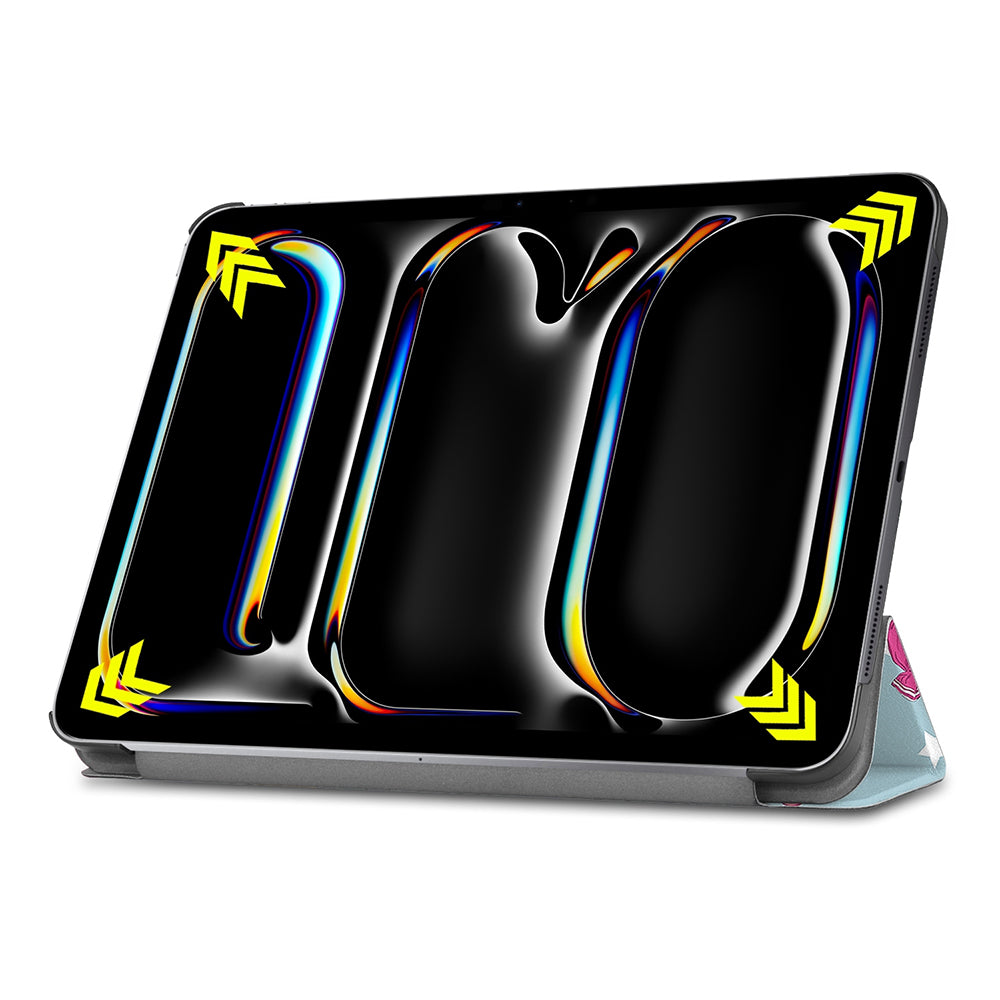 Калъф за Apple iPad Pro 11 (2024), Techsuit, FoldPro Unicorn, Многоцветен
