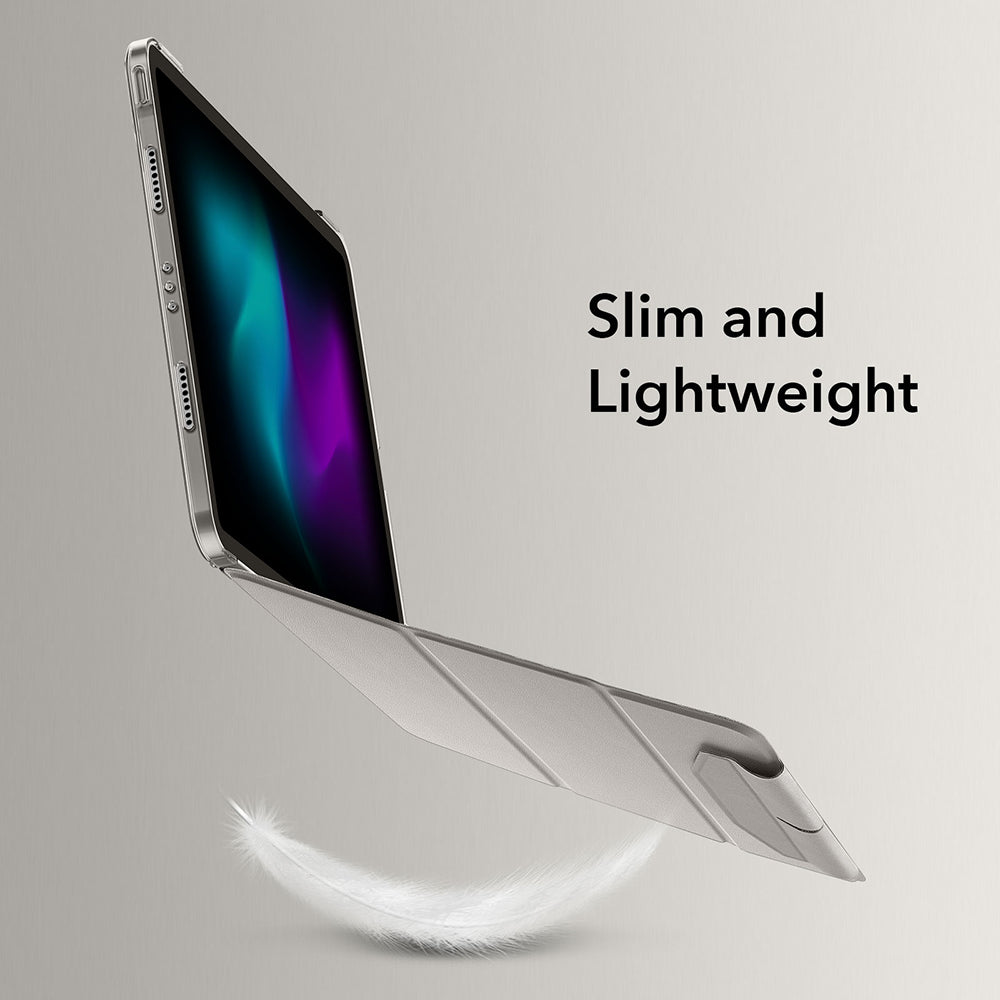 Калъф за Apple iPad Pro 13 (2024), ESR, Ascend Trifold, Сив
