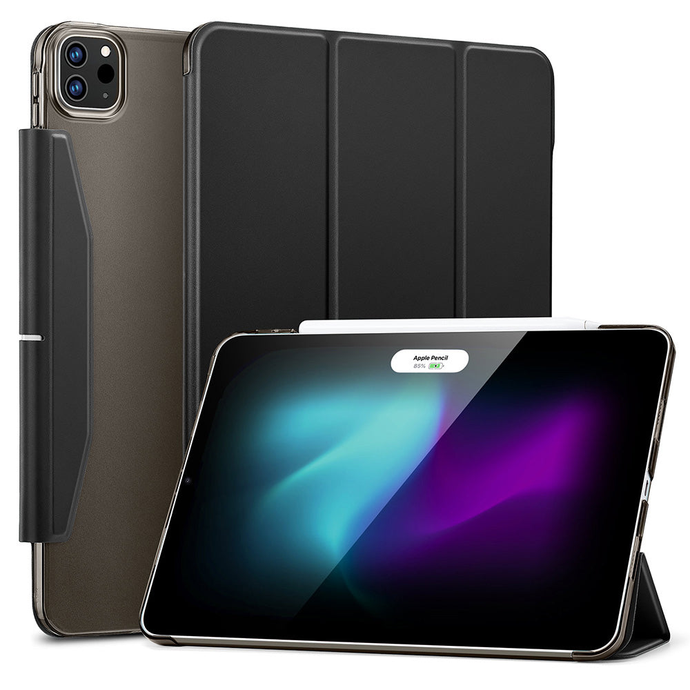 Калъф за Apple iPad Pro 13 (2024), ESR, Ascend Trifold, Сатенено черен