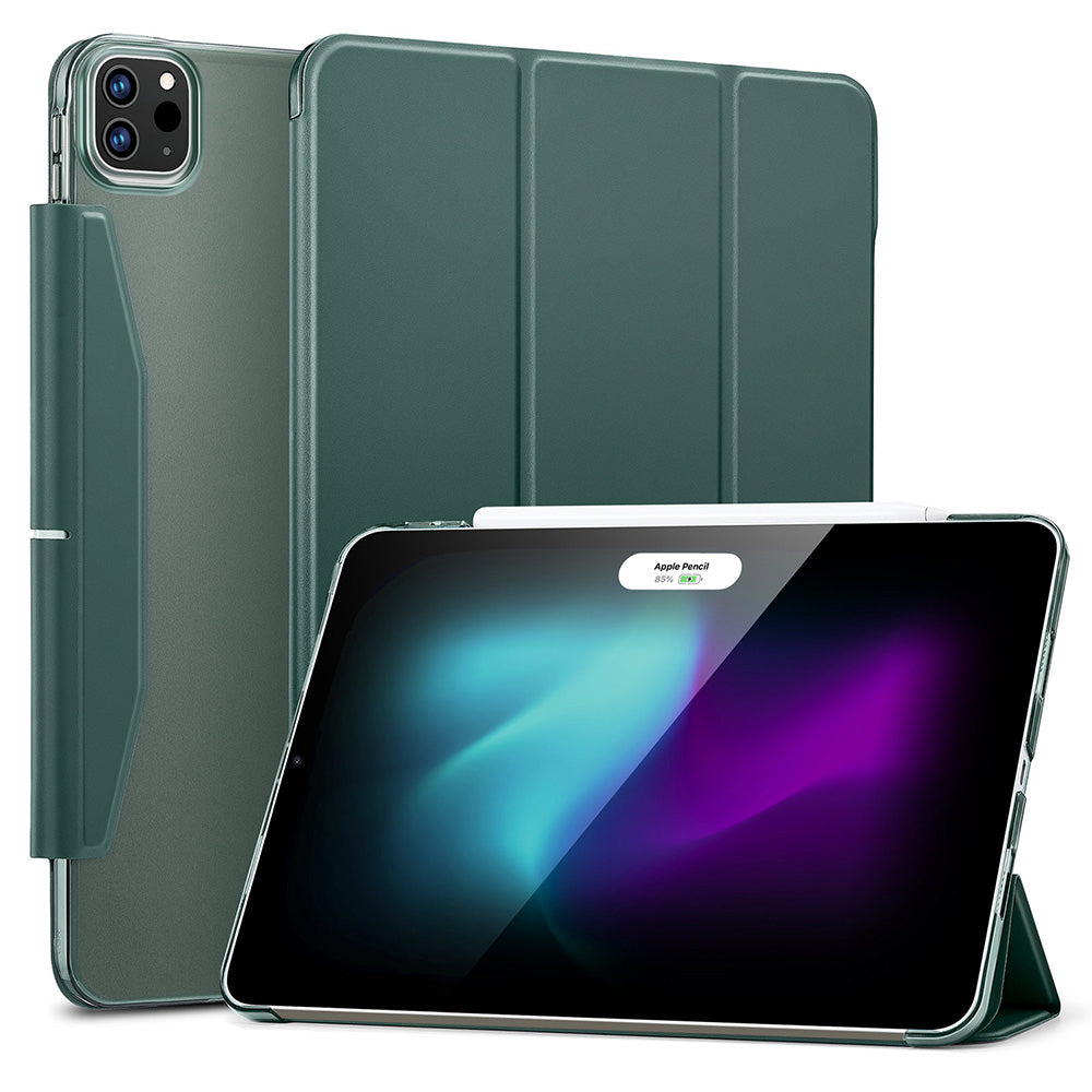 Калъф за Apple iPad Pro 13 (2024), ESR, Ascend Trifold, Сатенено зелен