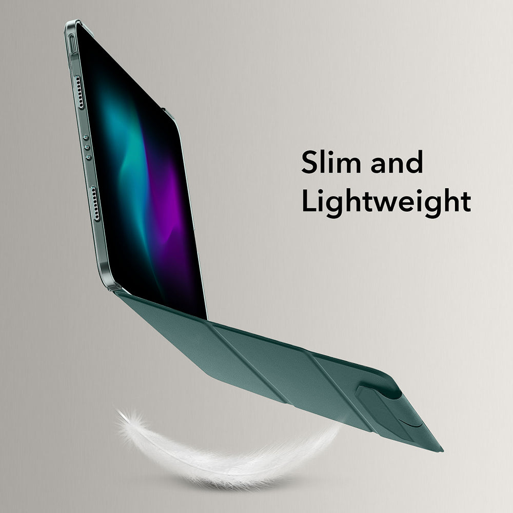 Калъф за Apple iPad Pro 13 (2024), ESR, Ascend Trifold, Сатенено зелен