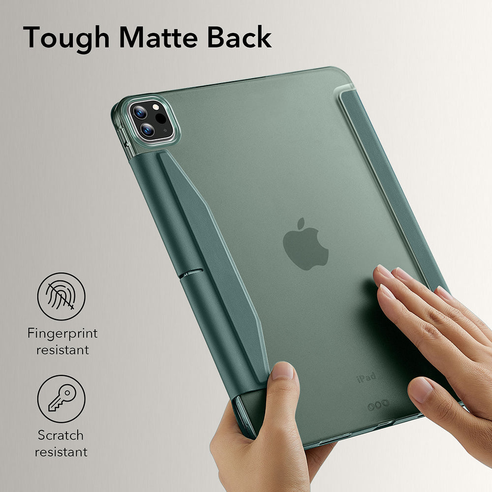 Калъф за Apple iPad Pro 13 (2024), ESR, Ascend Trifold, Сатенено зелен