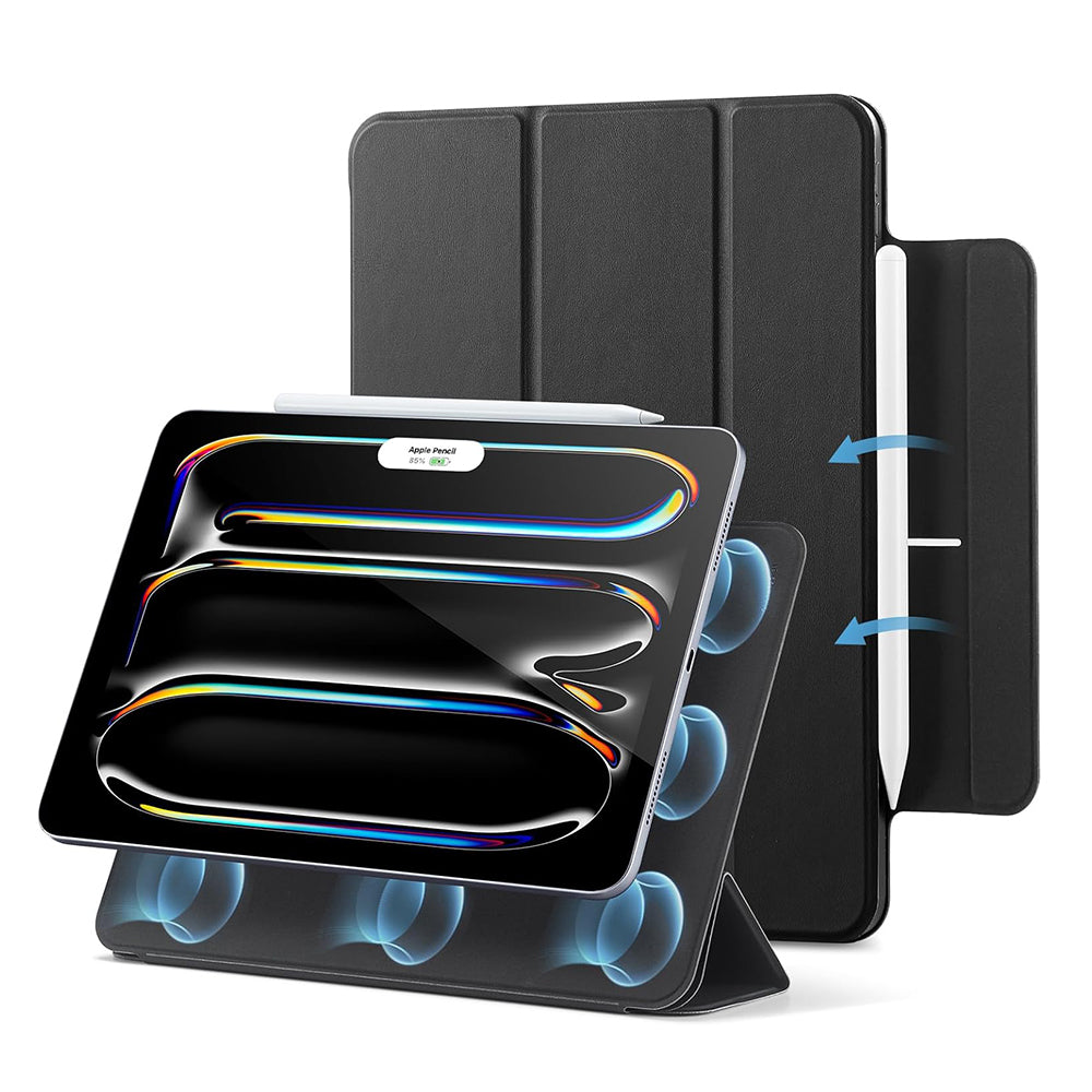 Калъф за Apple iPad Pro 13 (2024), ESR, Rebound, Черен