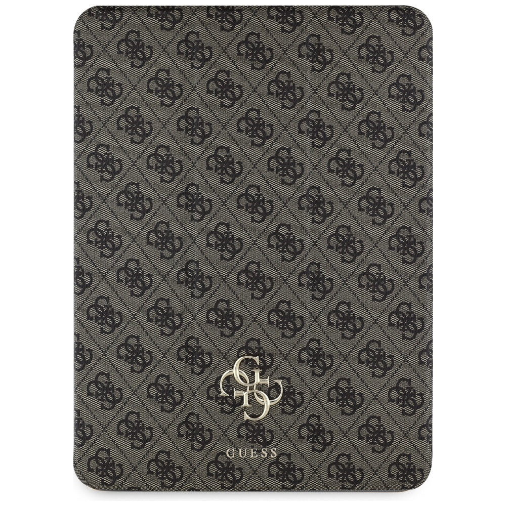 Калъф за Apple iPad Pro 13 (2024), Guess, 4G Big Logo, Кафяв