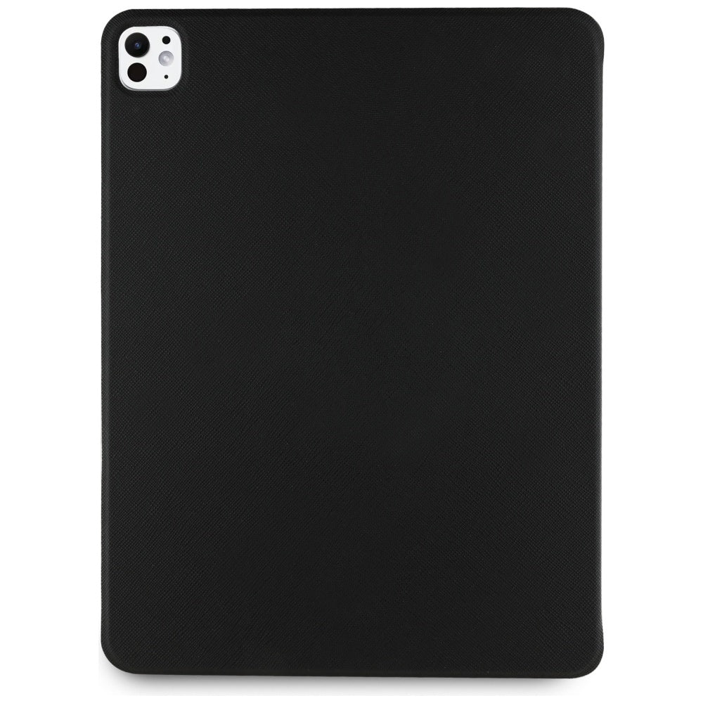 Калъф за Apple iPad Pro 13 (2024), Karl Lagerfeld, Saffiano Karl & Choupette, Черен