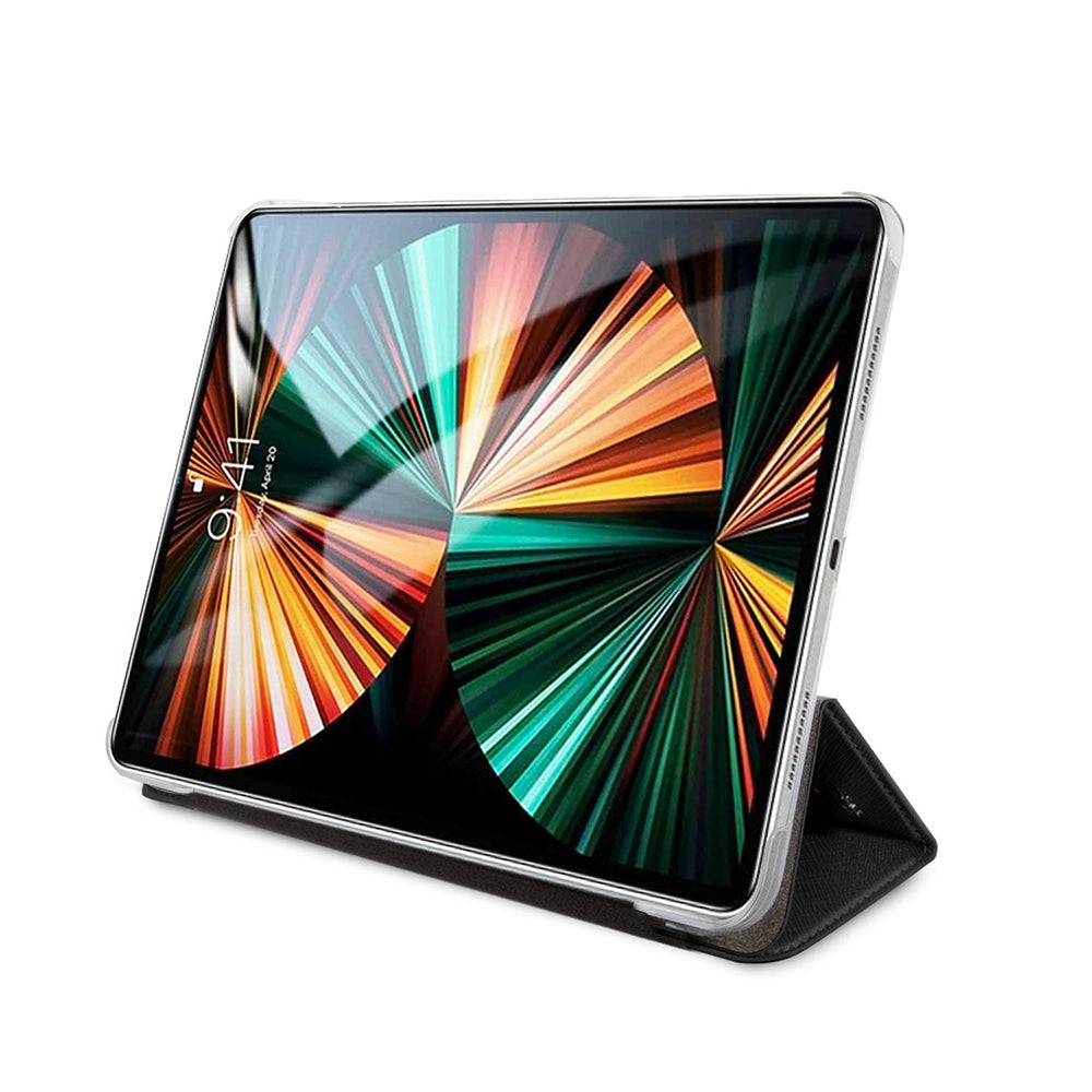 Калъф за Apple iPad Pro 13 (2024), Karl Lagerfeld, Saffiano Karl & Choupette, Черен