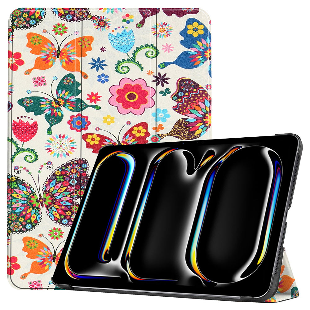 Калъф за Apple iPad Pro 13 (2024), Techsuit, FoldPro Butterfly, Многоцветен