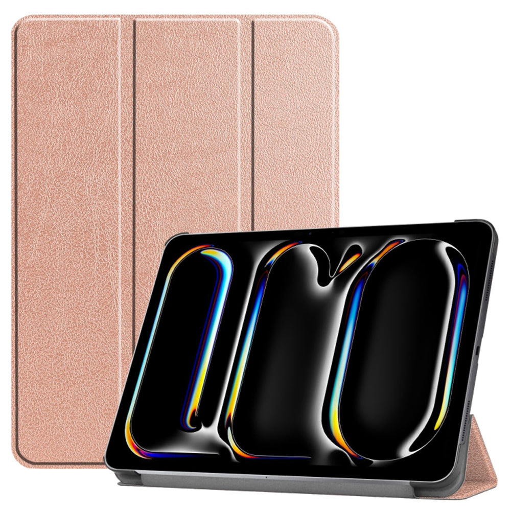 Калъф за Apple iPad Pro 13 (2024), Techsuit, FoldPro, Розов