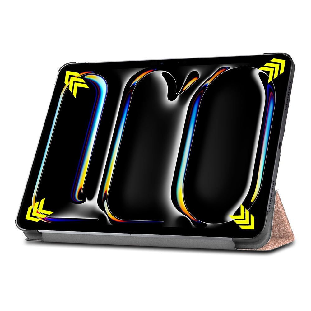 Калъф за Apple iPad Pro 13 (2024), Techsuit, FoldPro, Розов