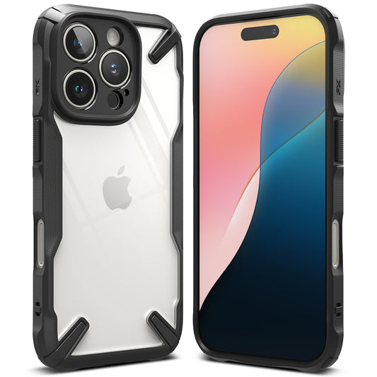 Калъф за Apple iPhone 16 Pro Max, Ringke, Fusion X, черен