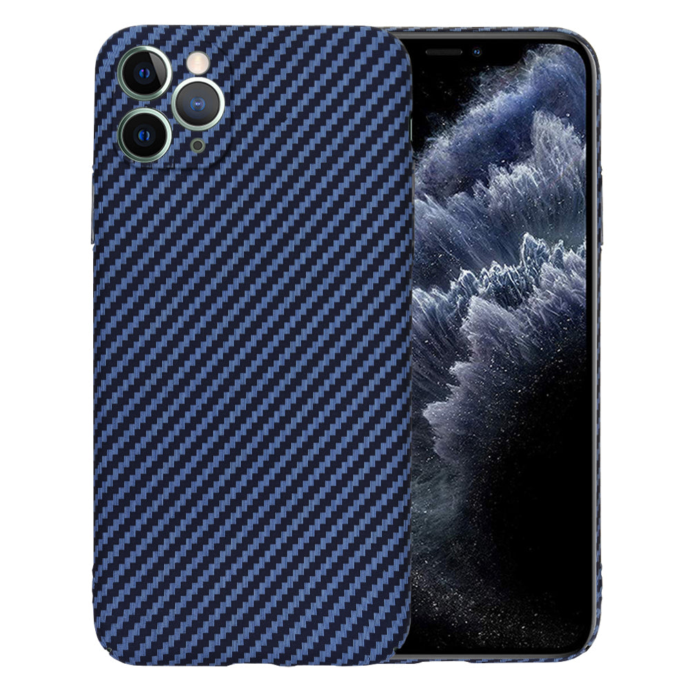 Калъф за Apple iPhone 11 Pro Max, Techsuit, Carbonite FiberShell, Тюркоаз