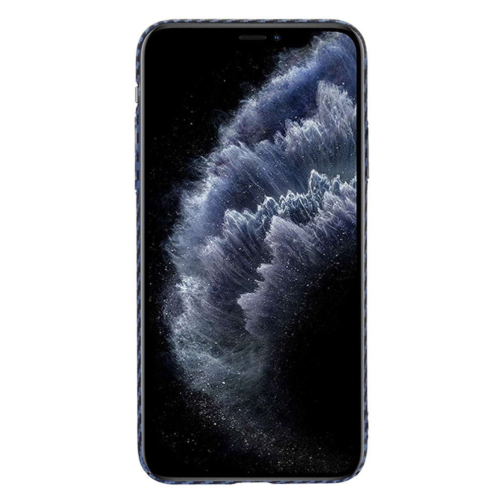 Калъф за Apple iPhone 11 Pro Max, Techsuit, Carbonite FiberShell, Тюркоаз