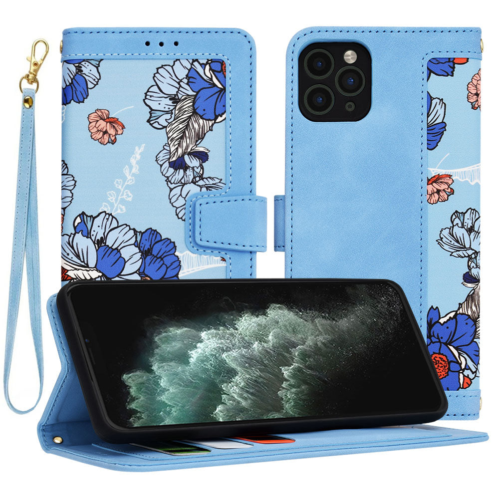 Калъф за Apple iPhone 11 Pro Max, Techsuit, FlipCraft, Bleu