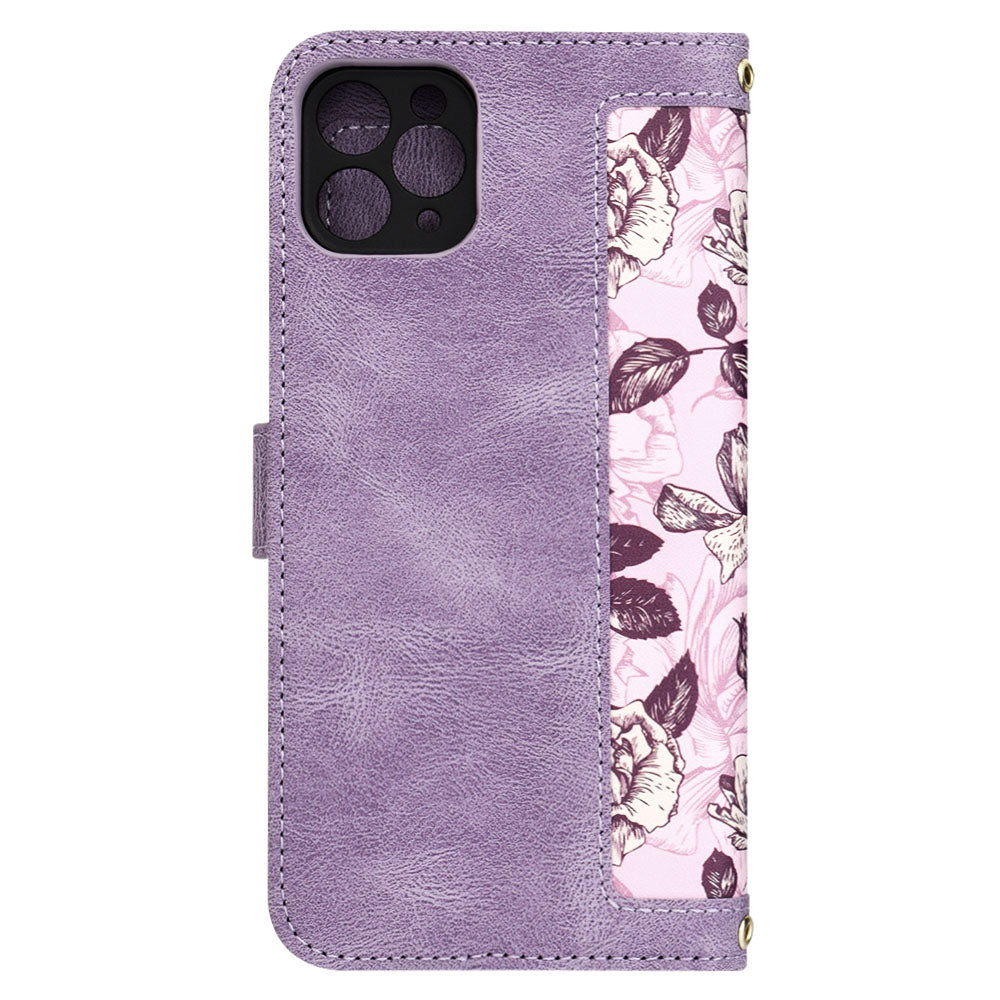 Калъф за Apple iPhone 11 Pro Max, Techsuit, FlipCraft, Лилав