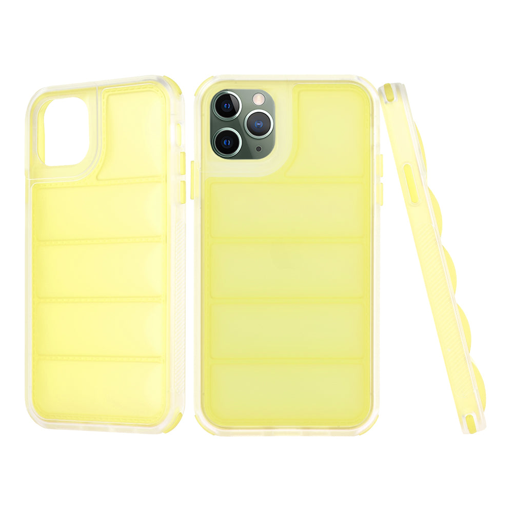 Калъф за Apple iPhone 11 Pro Max, Techsuit, Wave Shield, Жълт
