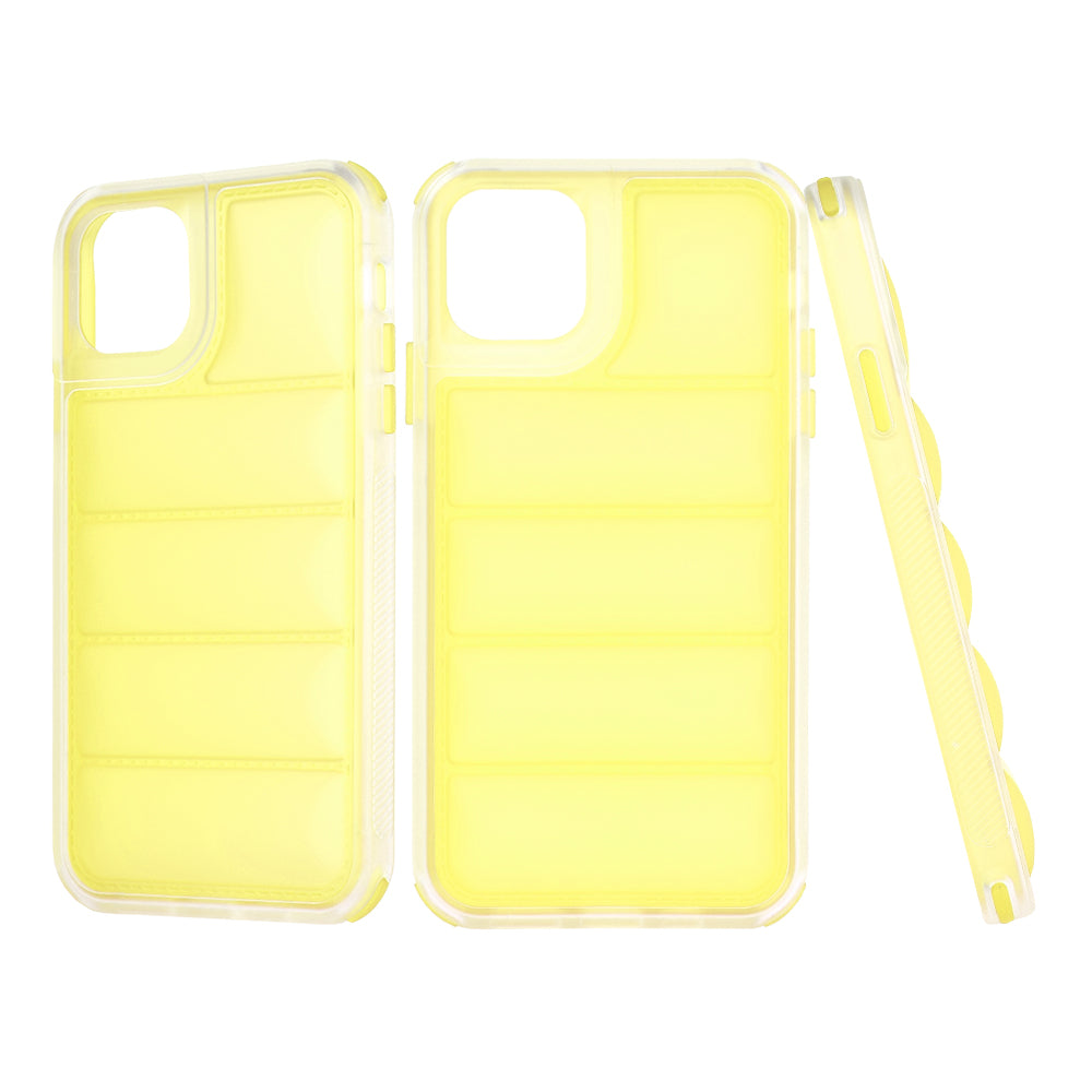 Калъф за Apple iPhone 11 Pro Max, Techsuit, Wave Shield, Жълт