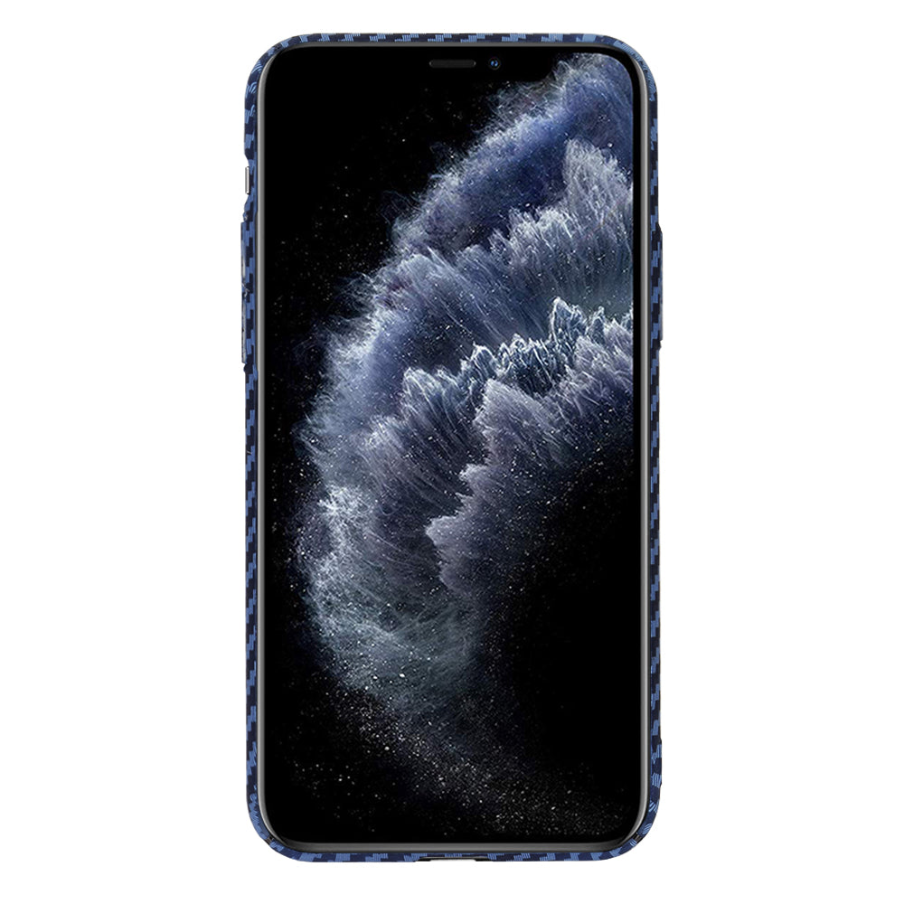 Калъф за Apple iPhone 11 Pro, Techsuit, Carbonite FiberShell, Тюркоаз