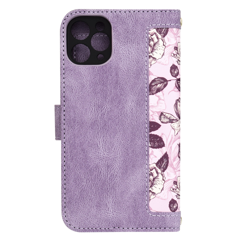 Калъф за Apple iPhone 11 Pro, Techsuit, FlipCraft, Лилав