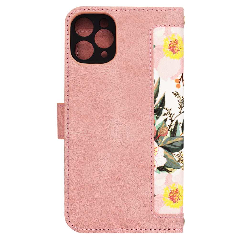 Калъф за Apple iPhone 11 Pro, Techsuit, FlipCraft, Розов