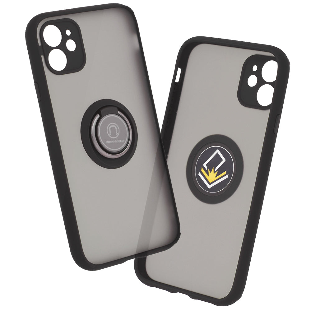 Калъф за Apple iPhone 11, Techsuit, Glinth, Черен