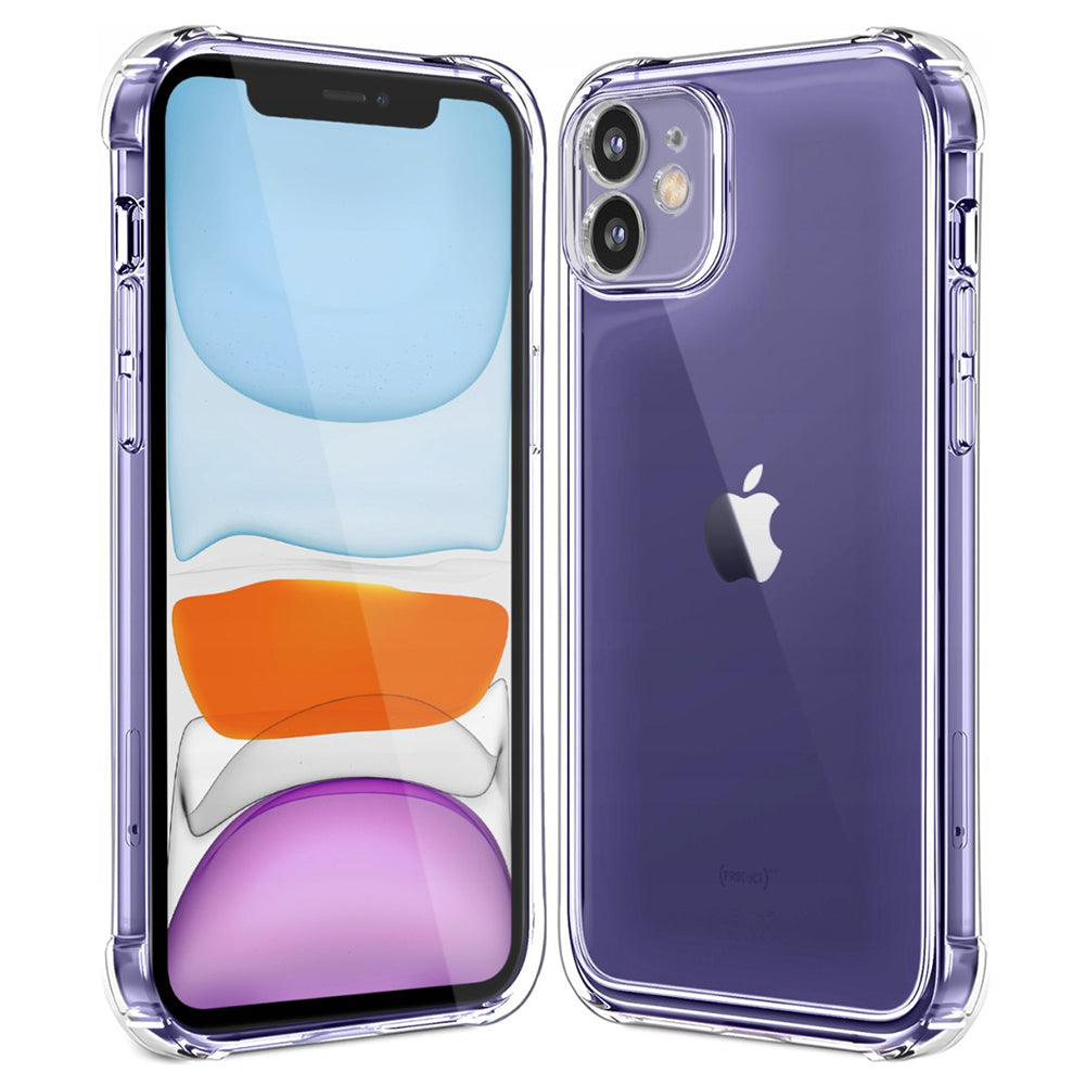 Калъф за Apple iPhone 11, Techsuit, Shockproof Clear, Прозрачен