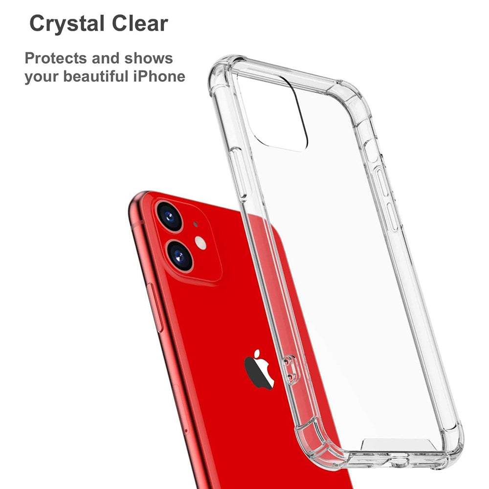 Калъф за Apple iPhone 11, Techsuit, Shockproof Clear, Прозрачен