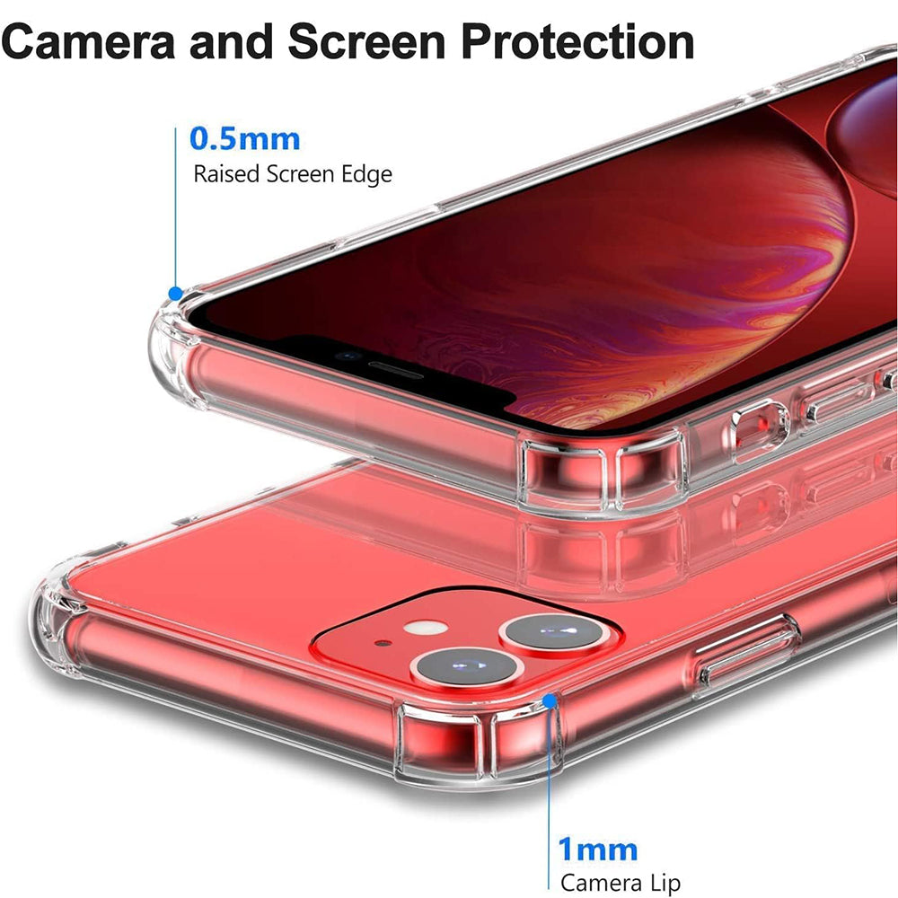 Калъф за Apple iPhone 12 mini, Techsuit, Shockproof Clear, Прозрачен