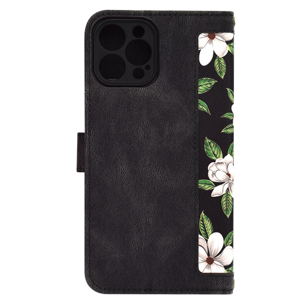 Калъф за Apple iPhone 12 Pro Max, Techsuit, FlipCraft, Черен