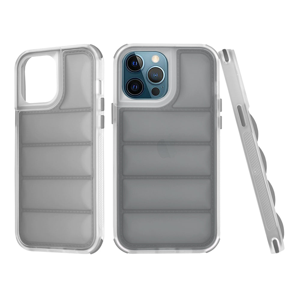 Case for Apple iPhone 12 Pro Max, Techsuit, Wave Shield, Black