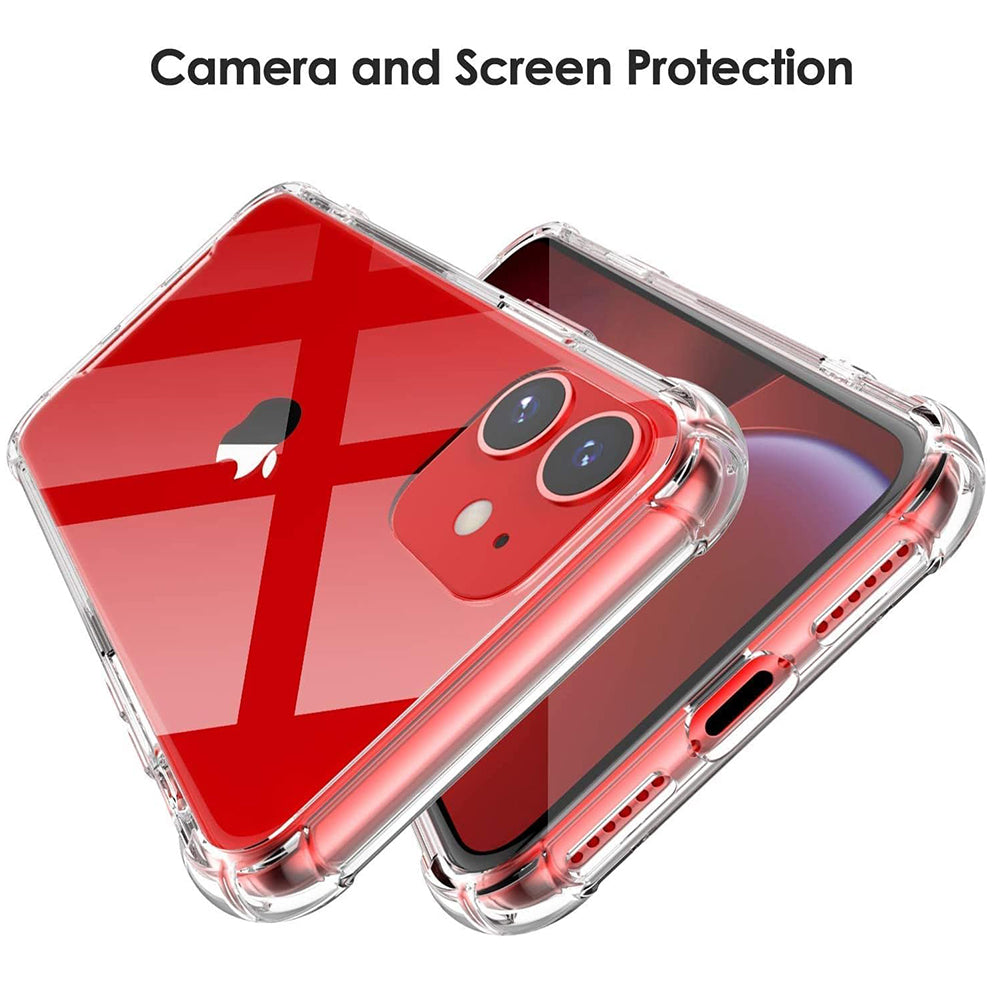 Калъф за Apple iPhone 12, Techsuit, Shockproof Clear, Прозрачен