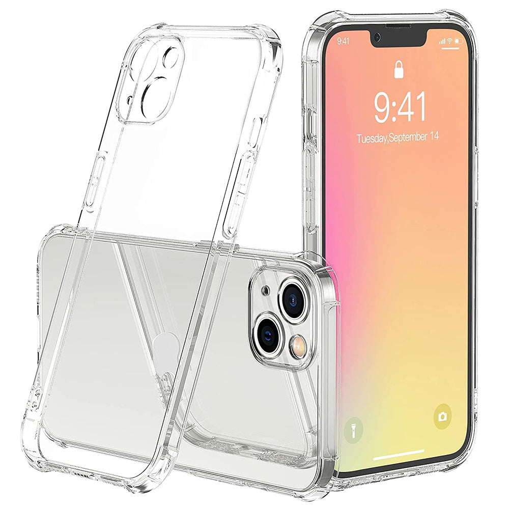Калъф за Apple iPhone 13 mini, Techsuit, Shockproof Clear, Прозрачен