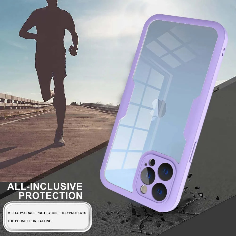 Калъф за Apple iPhone 13 Pro, Techsuit, ColorVerse 360, Розов