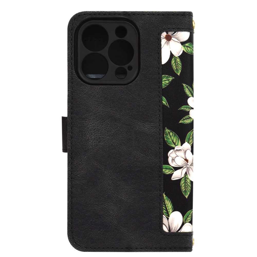 Калъф за Apple iPhone 13 Pro, Techsuit, FlipCraft, Черен