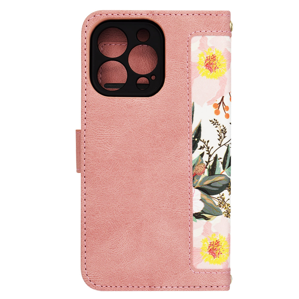 Калъф за Apple iPhone 13 Pro, Techsuit, FlipCraft, Розов