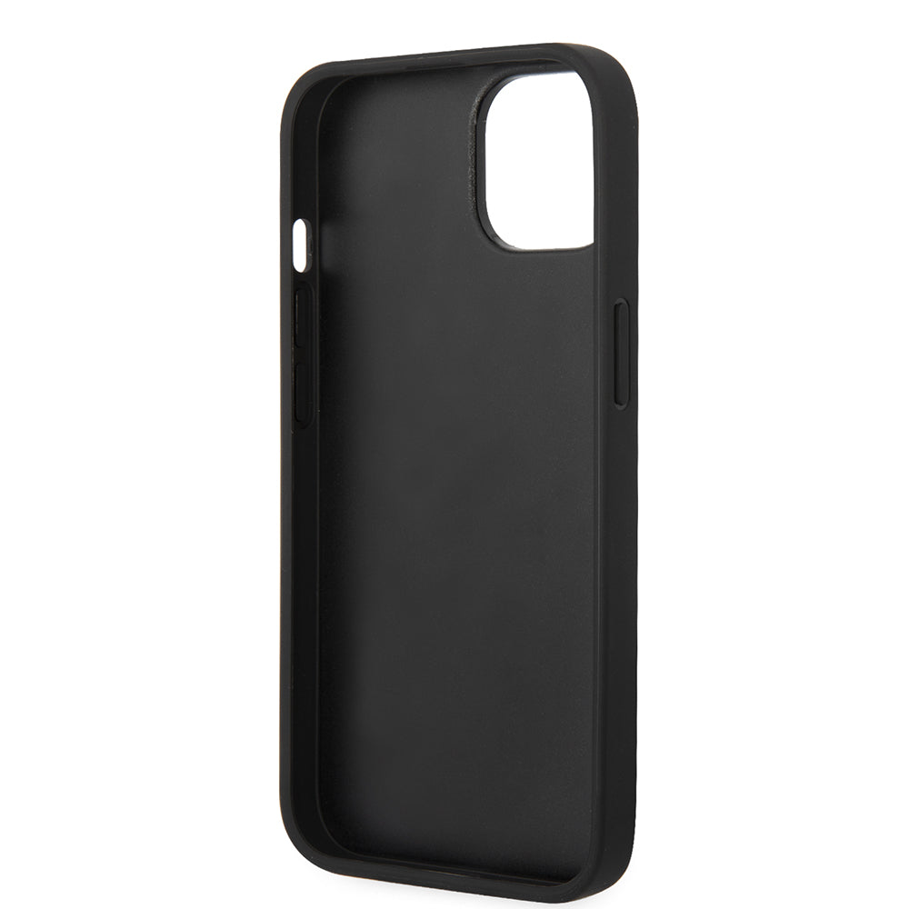 Калъф за Apple iPhone 14, Karl Lagerfeld, Glitter Flakes Ikonik Karl, Сребрист