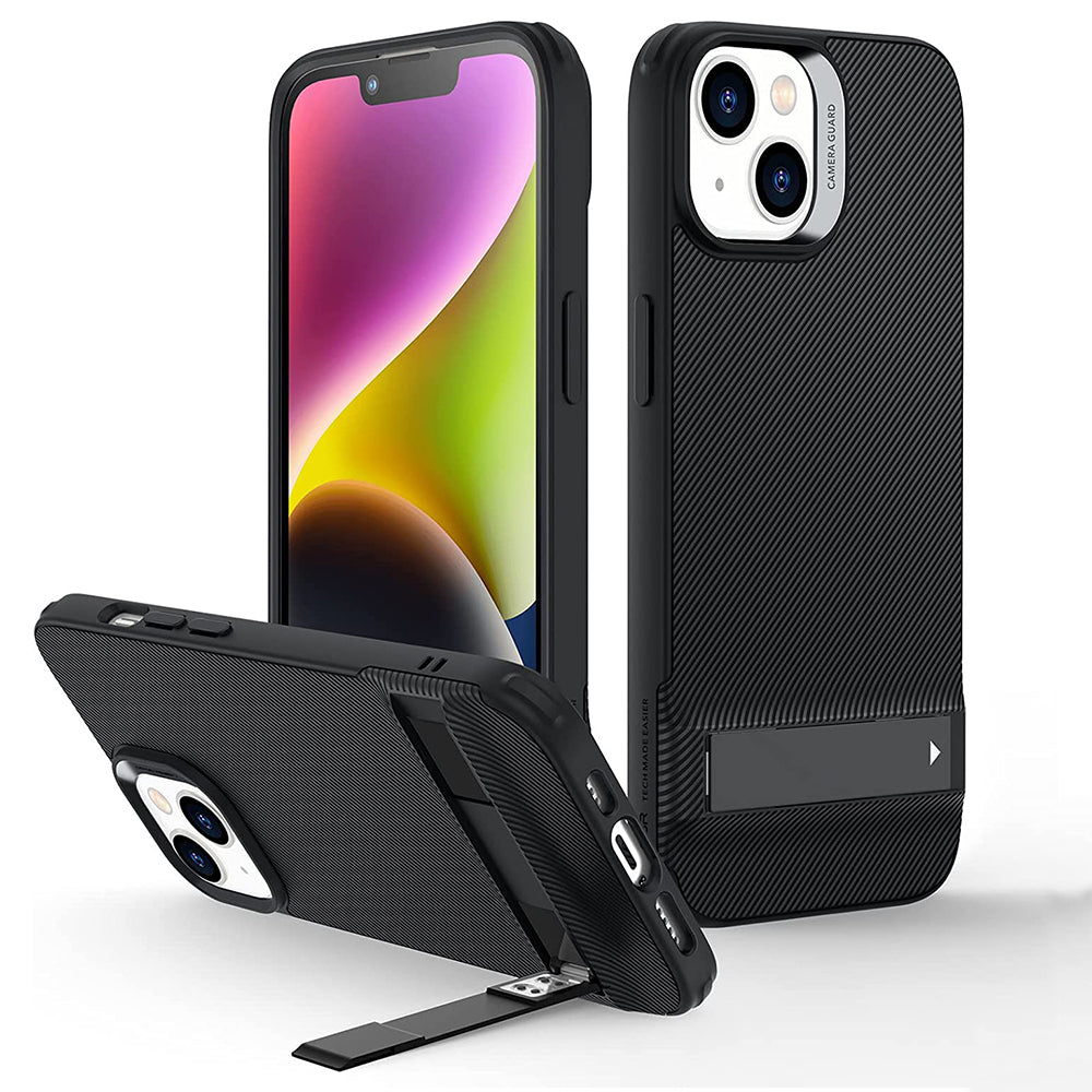 Калъф за Apple iPhone 14 Plus, ESR, Air Shield Boost Kickstand, Черен
