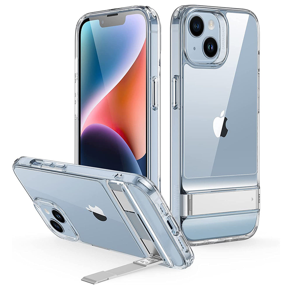 Калъф за Apple iPhone 14 Plus, ESR, Air Shield Boost Kickstand, Прозрачен